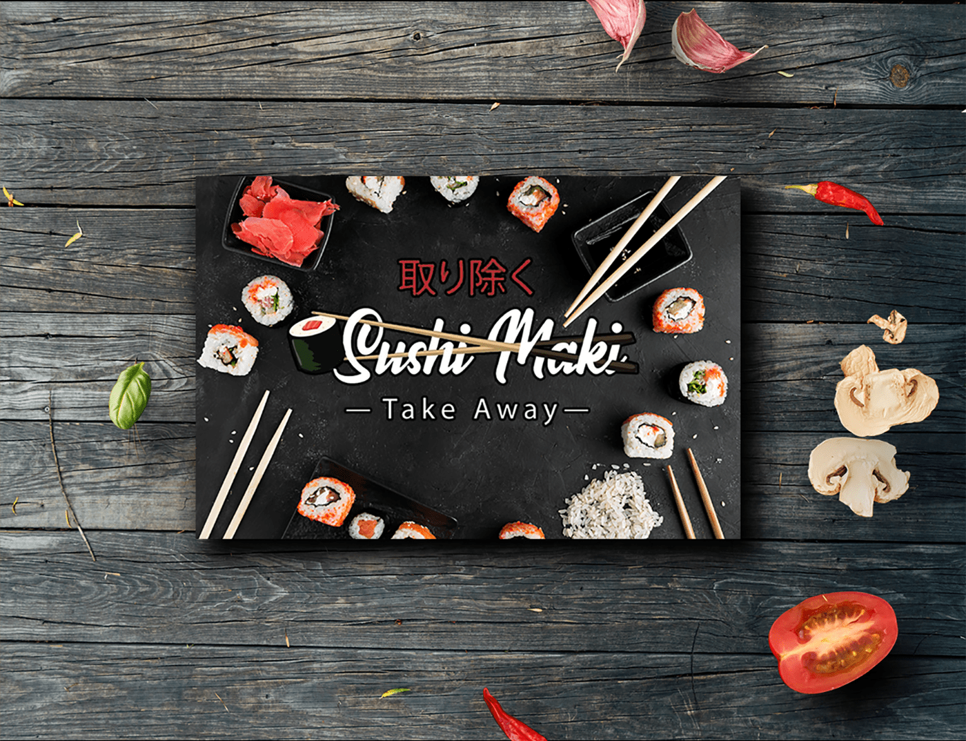 Social media Sushi Restaurant