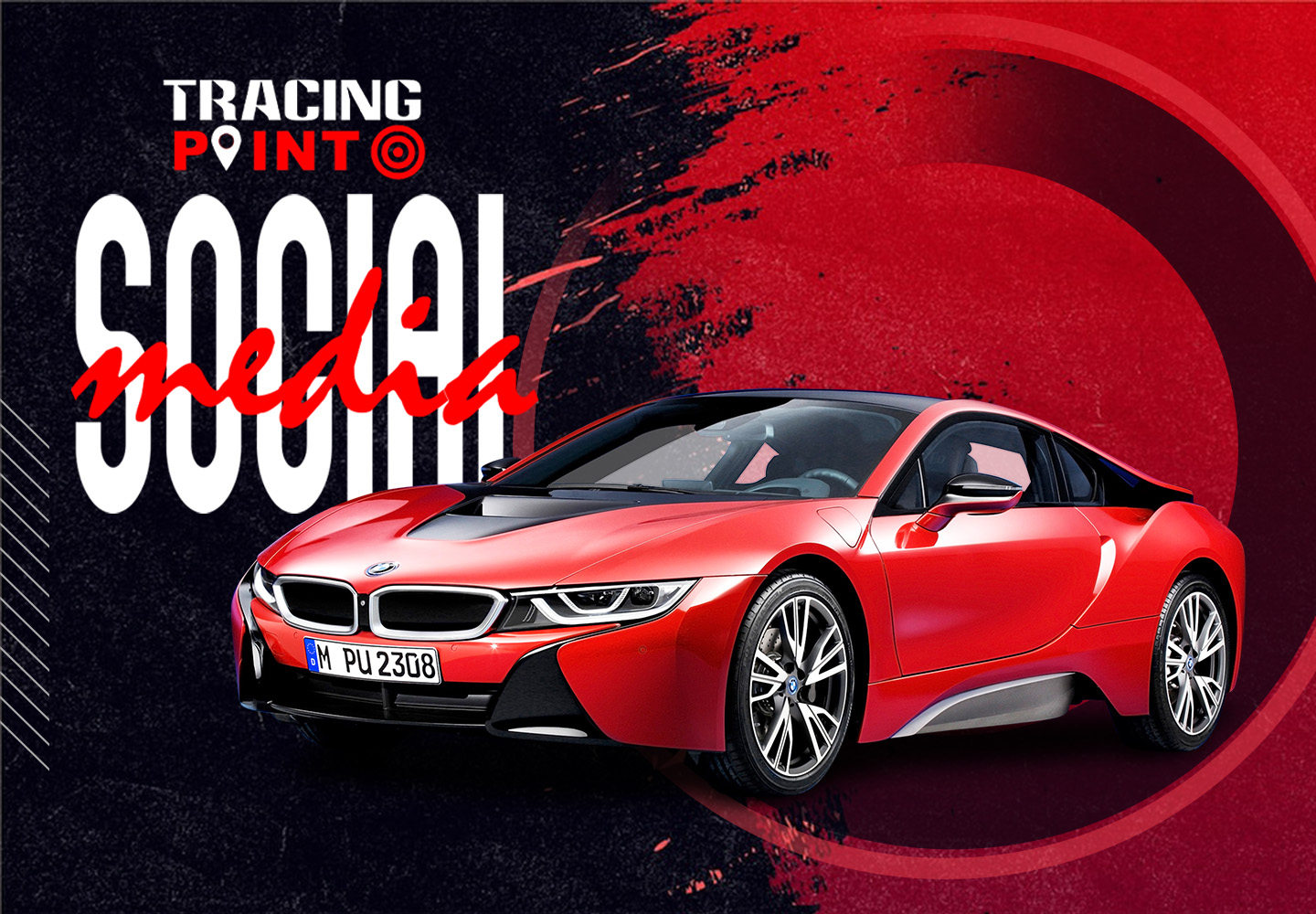 Tracing point social media design
